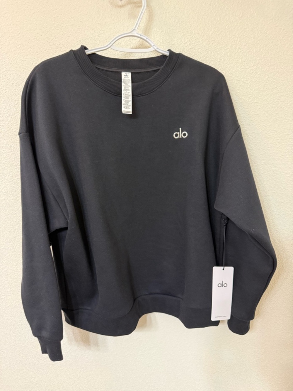 ALO accolade crew neck pullover - Picture 5 of 8